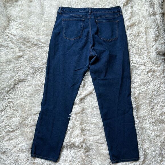 Gloria Vanderbilt Straight Leg Dark Wash Jeans Size 16 - Picture 5 of 6